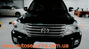 Авторская защита от угона Toyota Land Cruiser LC200 в Киеве