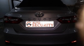 Camry 2018г. Обзор изменений штатной охраны